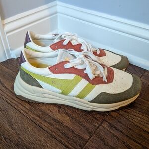 Gola Women's Saturn Quadrant Sneakers Leather Size 8